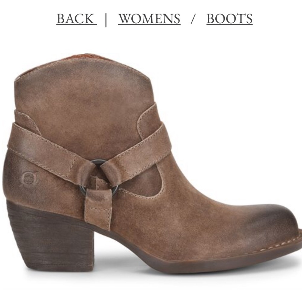 Born Carmel Harness Booties